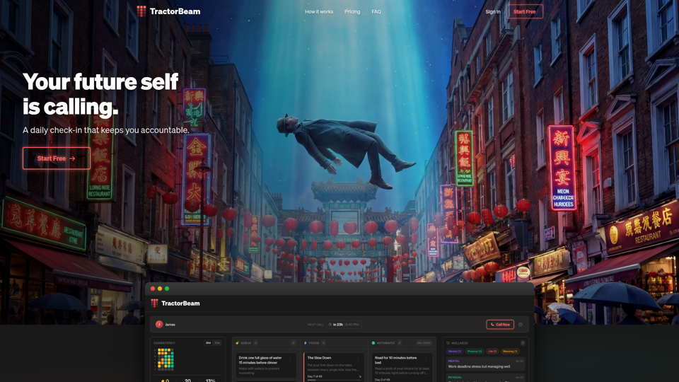 Your habits need a voice | TractorBeam