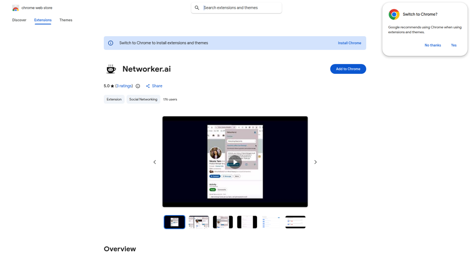 Networker.ai - Chrome Web Store