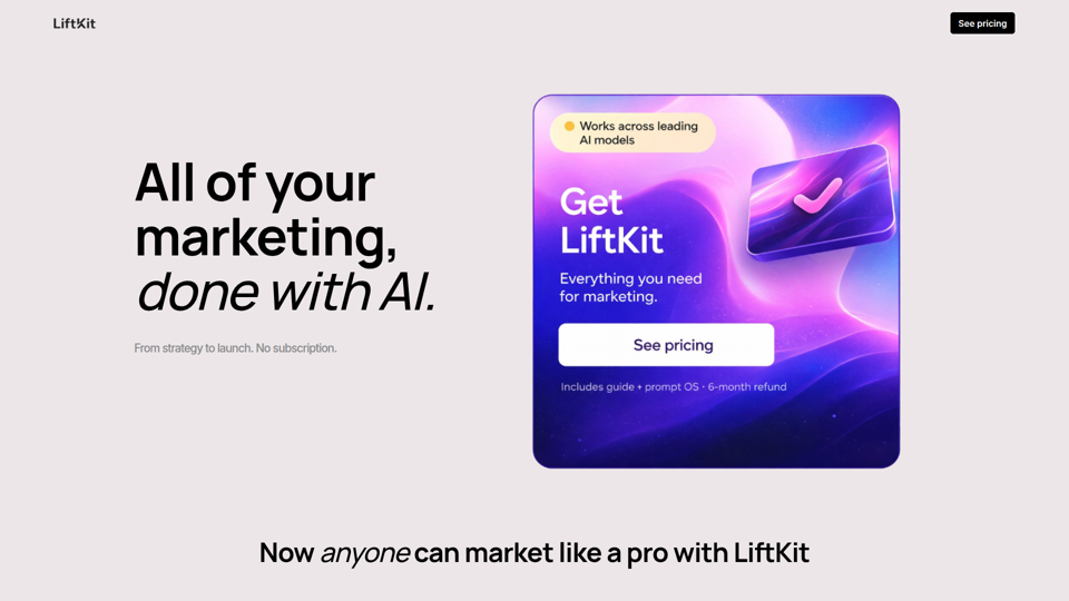 LiftKit: The AI Marketing Playbook