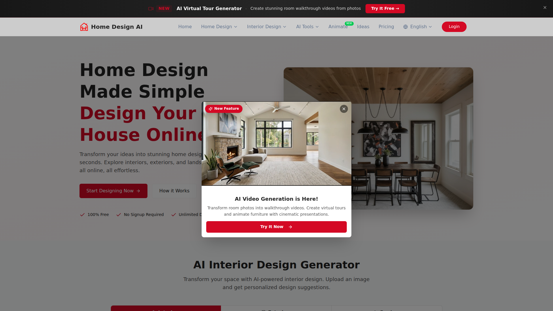 Diseño del hogar – Crea interiores y exteriores de ensueño en línea