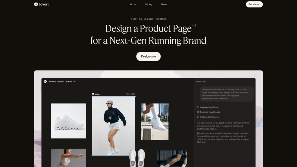 Lovart: The World's First AI Design Agent | Automated Graphic Design Platform