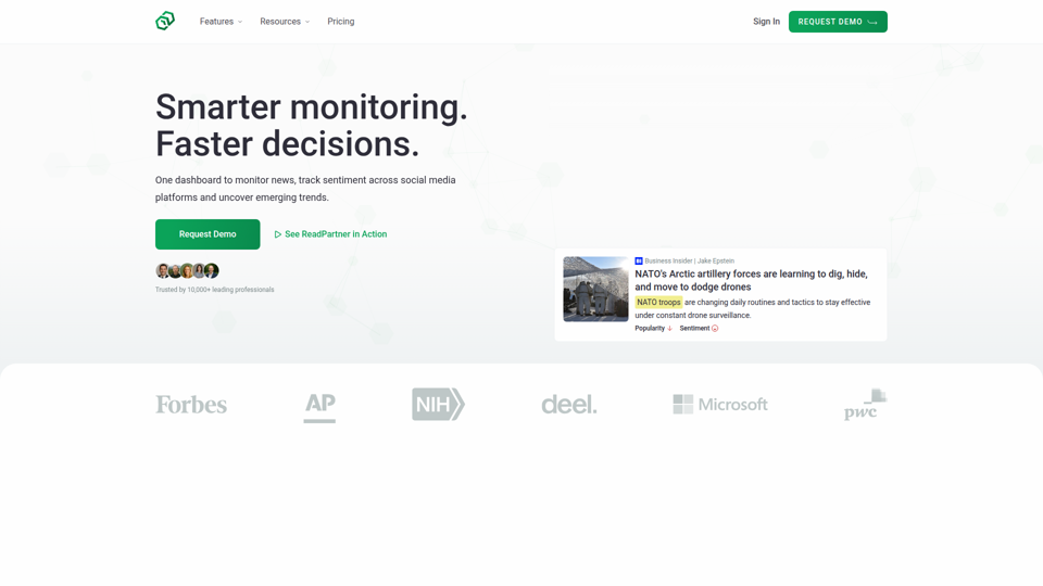 ReadPartner - Media Intelligence for Businesses