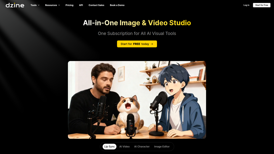 Dzine - The Most Controllable AI Image & Design Tool