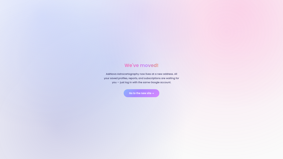 AskNova Astrocartography Has Moved