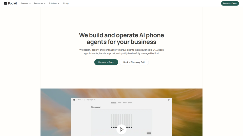 Pod AI - 用 AI 自动拨打电话