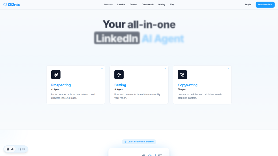 Cli3nts – Ihr All-in-One-KI-Agent für LinkedIn