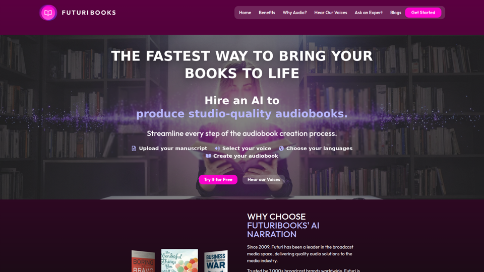 FuturiBooks – Unlock Your Story's Potential