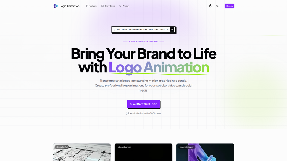 Animación de logotipo - Dale vida a la marca