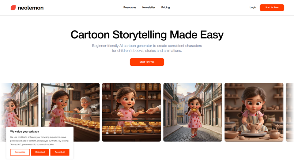 AI Cartoon Generator | Consistent Character AI | AI Cartoon