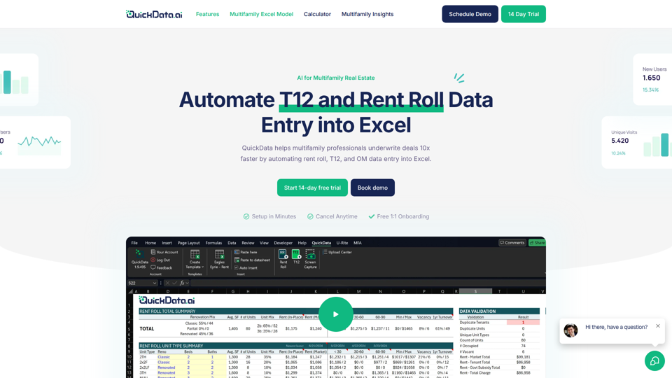 Efficient Multifamily Underwriting: Excel Add-In for Automating T12 Data