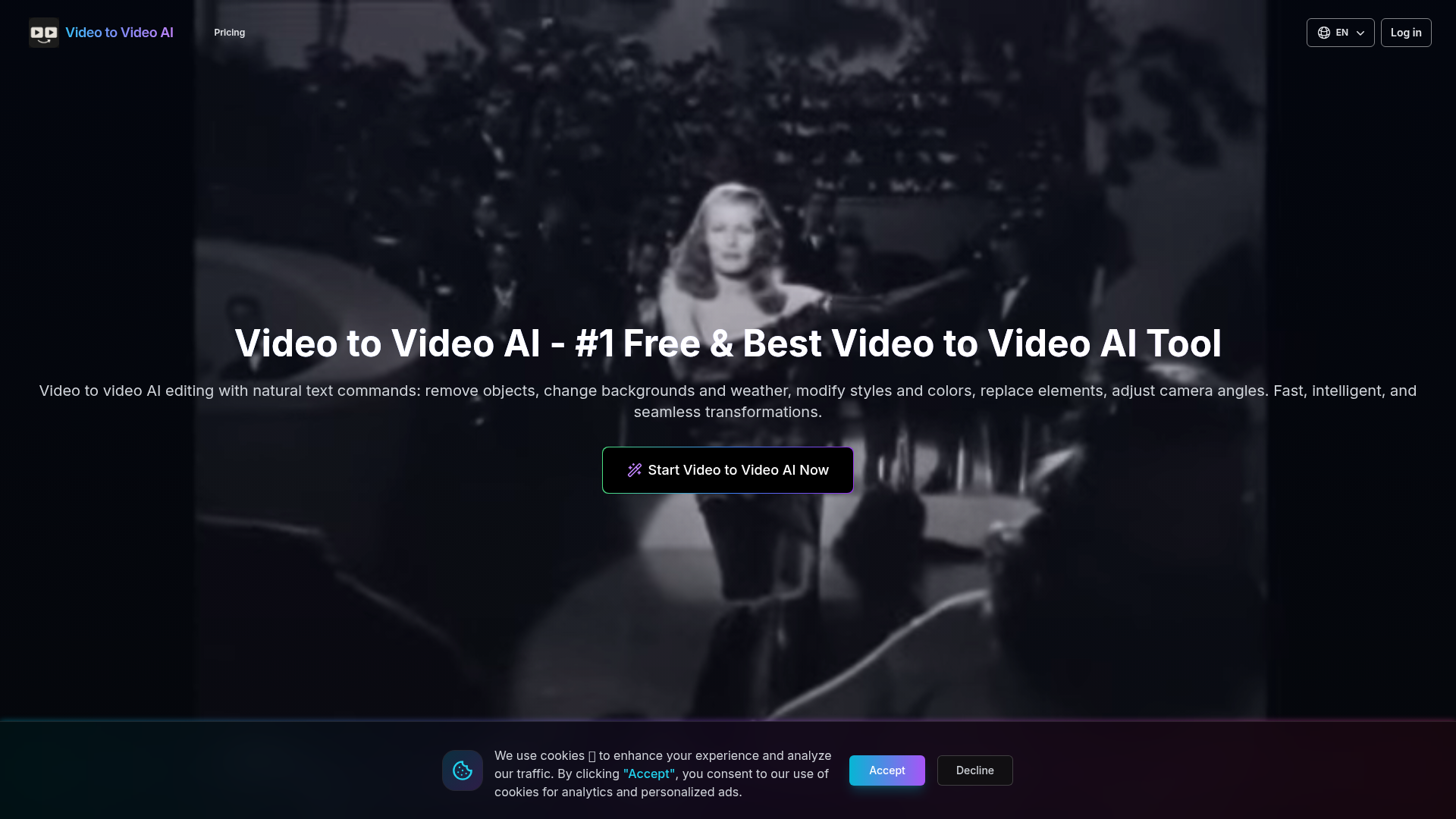 视频转视频 AI - 排名第一的免费且最佳视频转视频 AI 工具