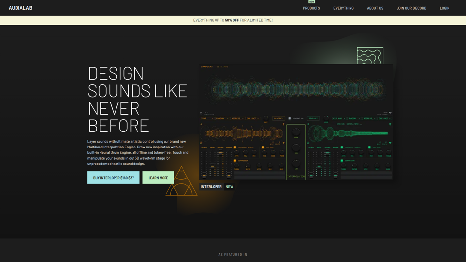 Audialab - Ethical AI tools for Artists, by Artists