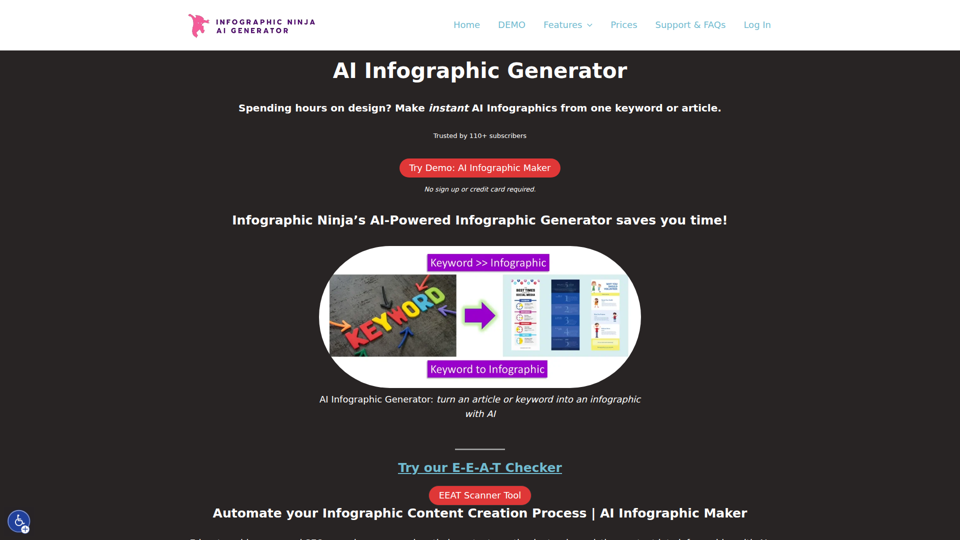 AI Infographic Generator - Infographic.Ninja