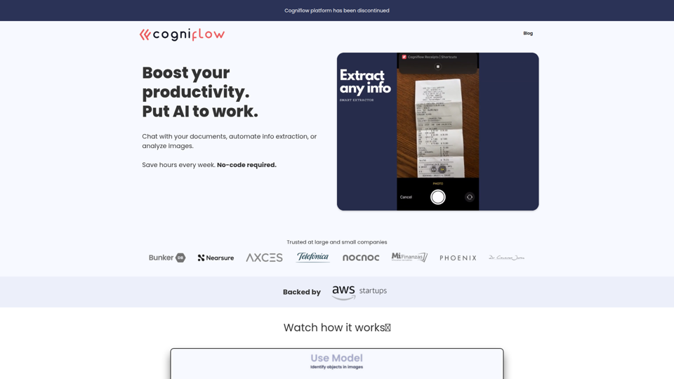 Cogniflow | 面向忙碌人士的无代码 AI