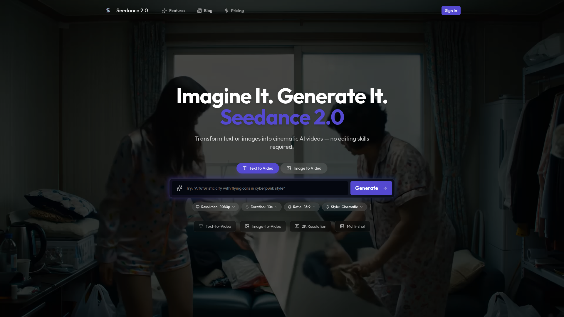 Seedance 2.0 - AI Video Generator