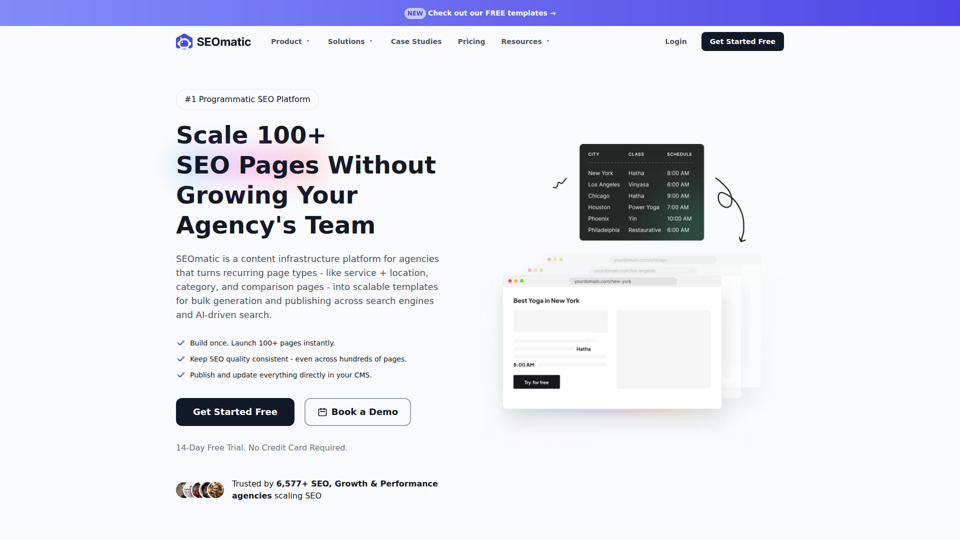 SEOmatic | #1 Programmatic SEO Platform