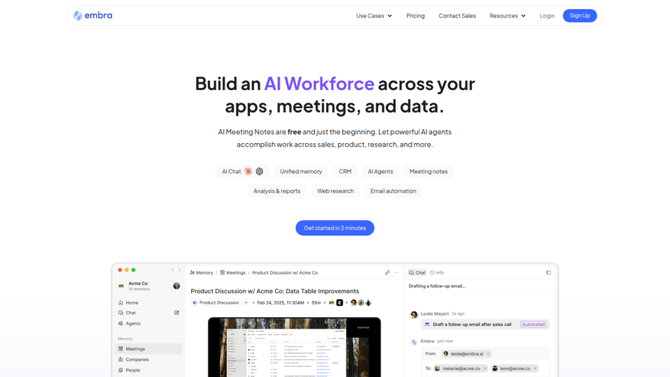 Embra - 具备高级记忆功能的 AI 记事助手与系统