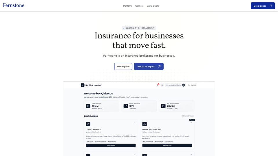 フェルンストーン保険