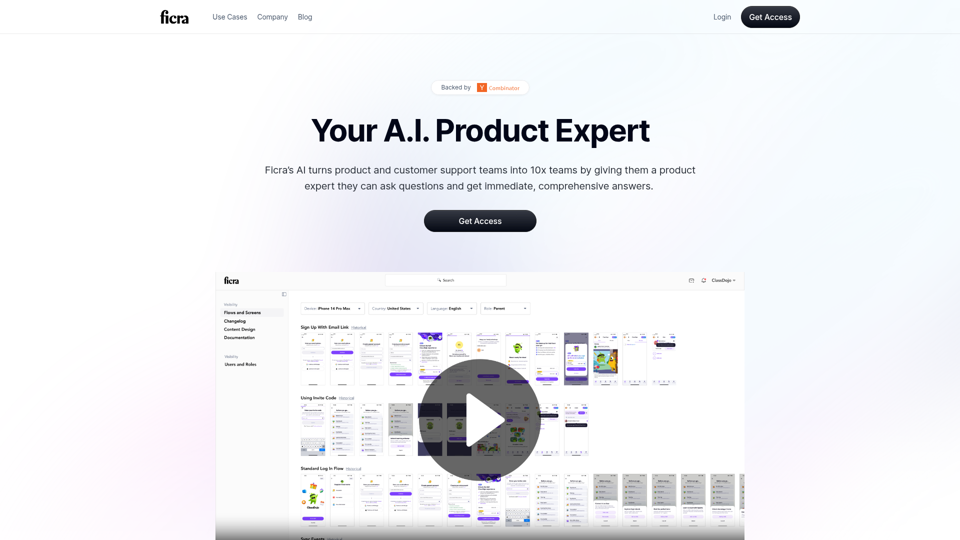 Ficra A.I.：用户所见的一切，所见之处的每个角落。