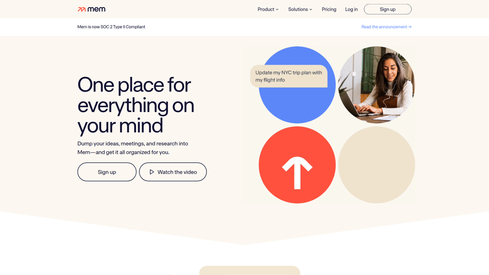 Mem – Your AI Thought Partner