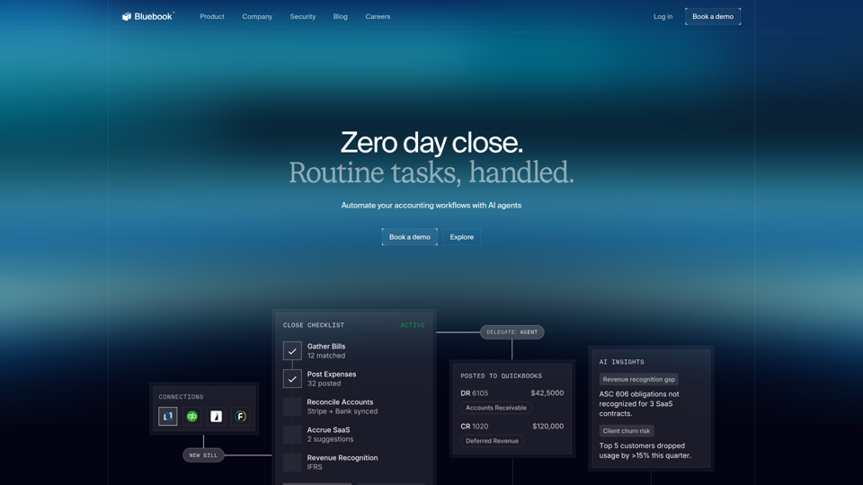 Bluebook - IA pour la comptabilité