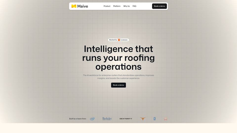 Maive - AI Workforce for Roofing
