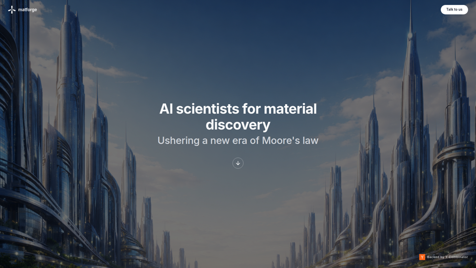 Matforge — AI Scientists for Material Discovery