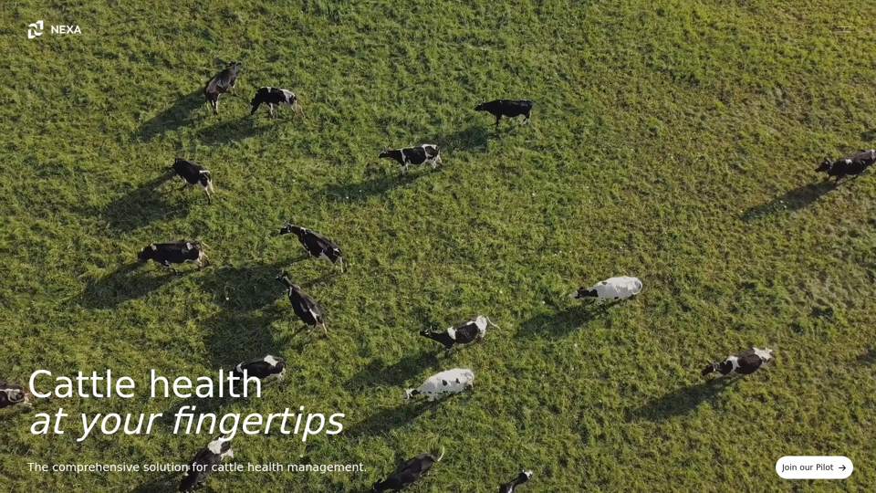 Nexa® | Streamline Cattle Health Monitoring