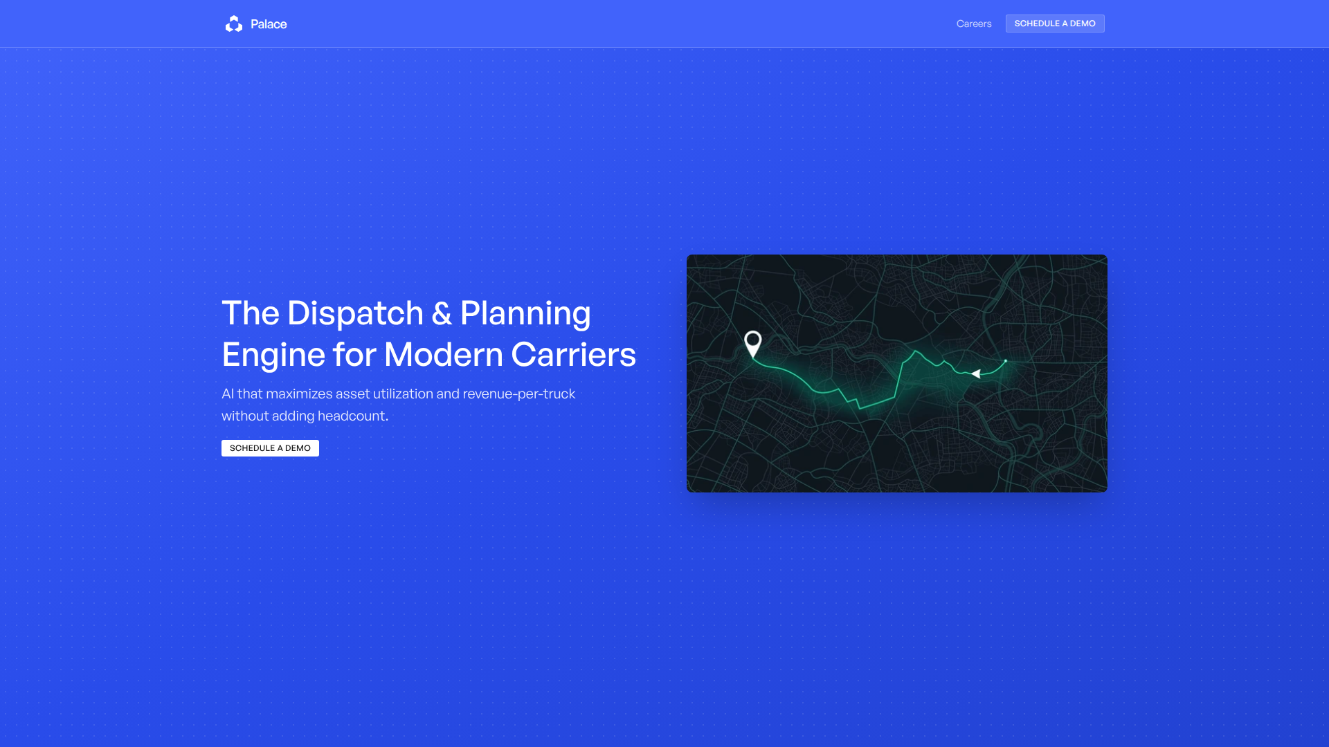 Palace | Planificación y despacho nativos de IA