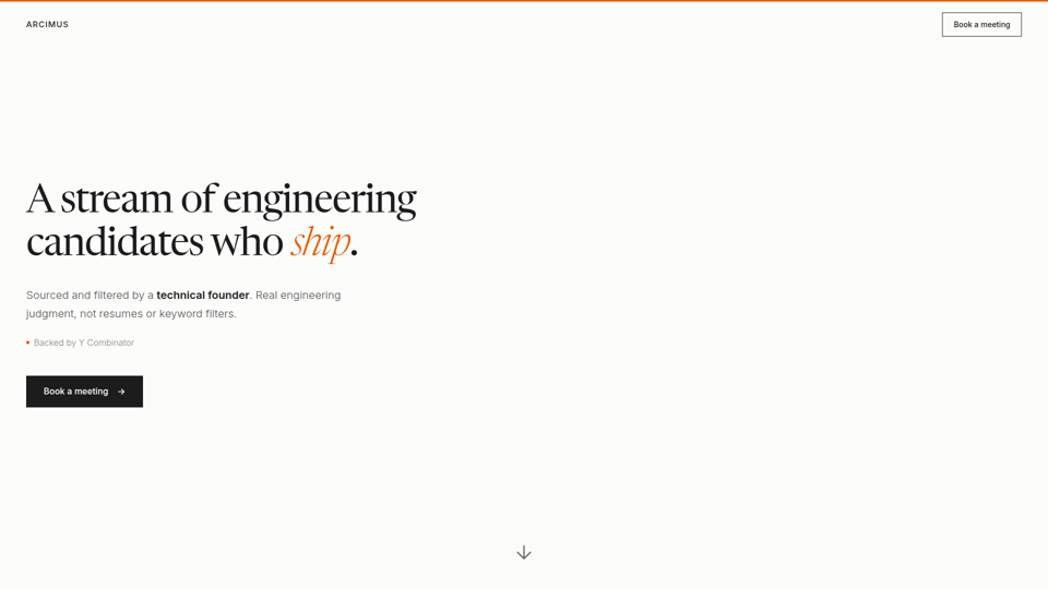 Arcimus – Intuition d’ingénierie pour les recruteurs