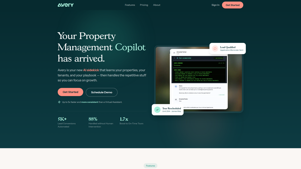 Avery | AI-Powered Property Management Copilot