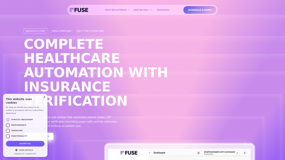 Insurance Eligibility Verification & Healthcare Automation | Fuse
