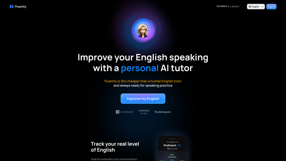 Fluently：你的私人 AI 英语导师