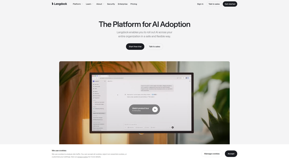 Langdock | La plateforme pour l’adoption de l’IA
