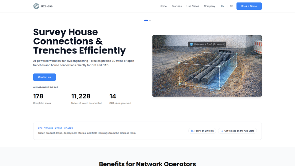 sizeless | Digital Property Twins