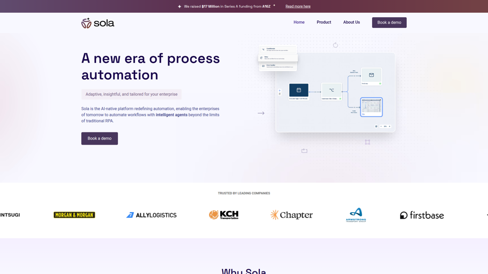 Automatisation des processus agentiques | Sola