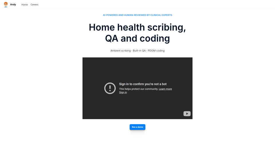 Andy | 15 minutes OASIS