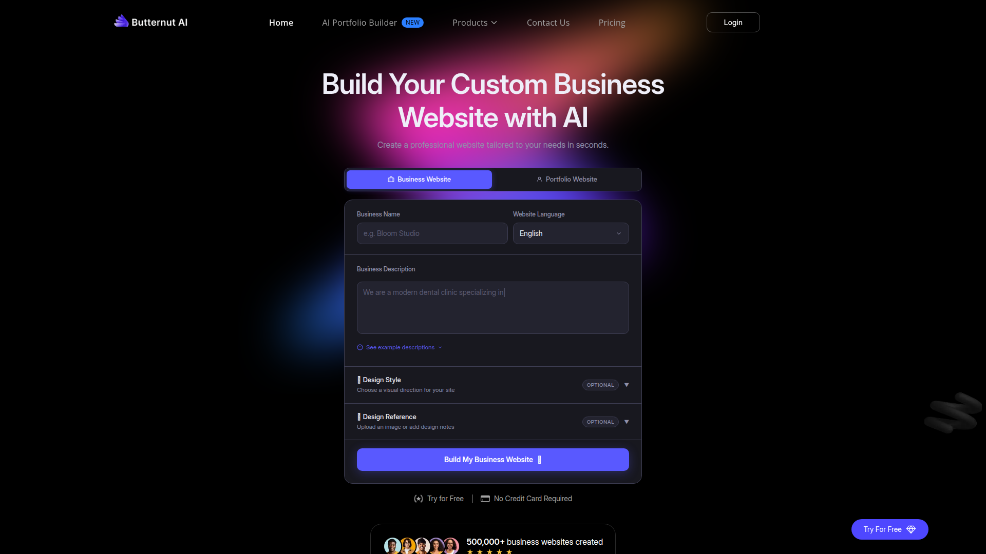Best AI Website Builder for Small Business | Free & Easy | Butternut.ai
