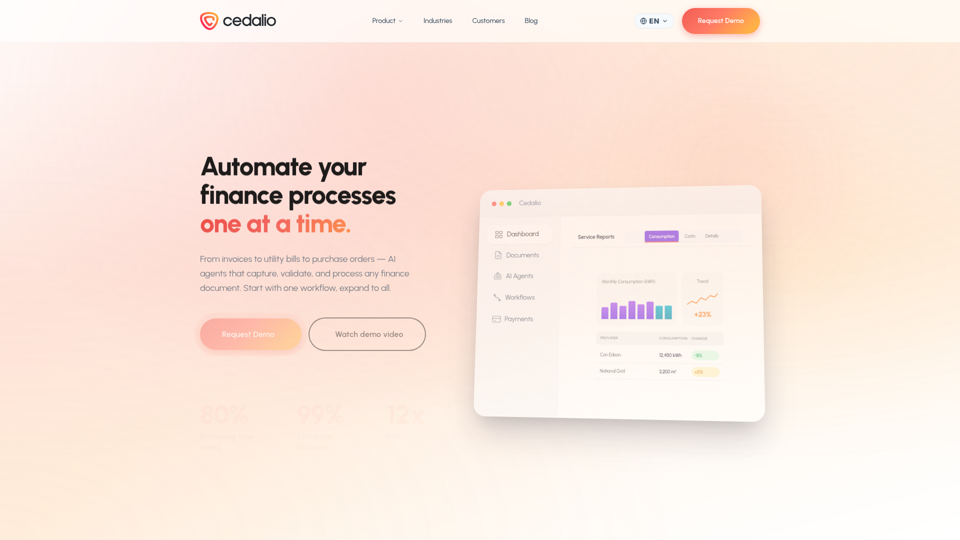 Cedalio | Automate Documents and Data with AI