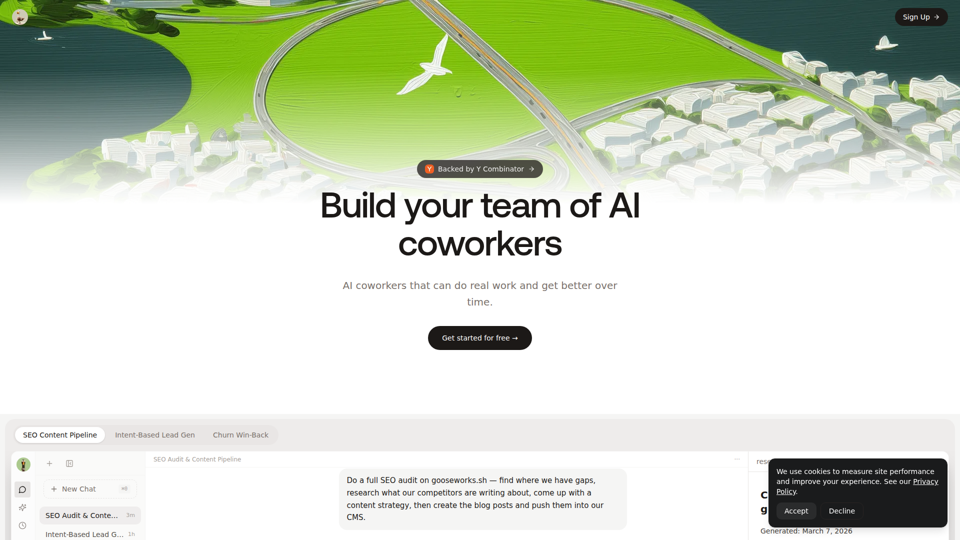 Gooseworks | 你的 AI GTM 工程师