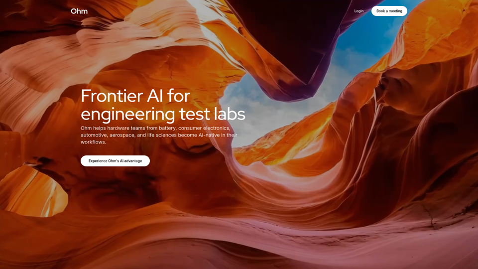 Ohm - IA para laboratorios de ingeniería