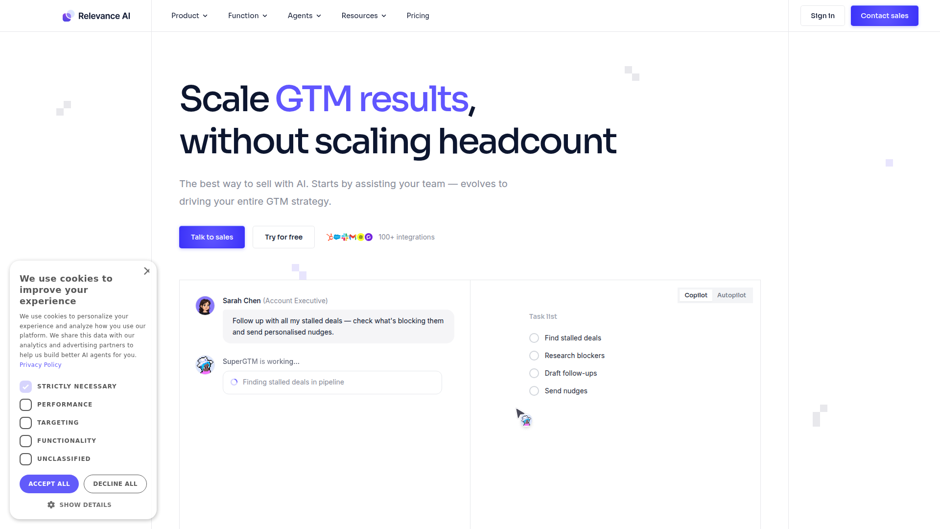 Relevance AI | AI Agents for Sales & GTM Teams