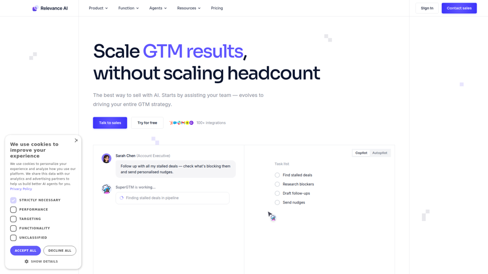 Relevance AI | AI Agents for Sales & GTM Teams