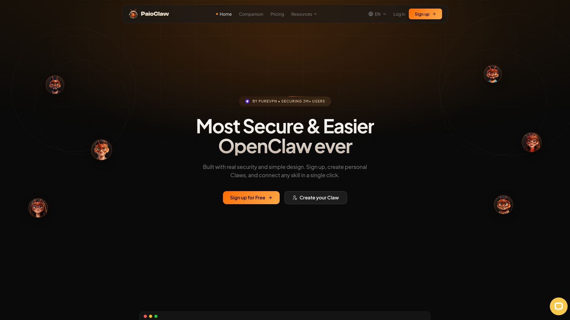 PaioClaw — Configura agentes seguros de OpenClaw en 60 segundos