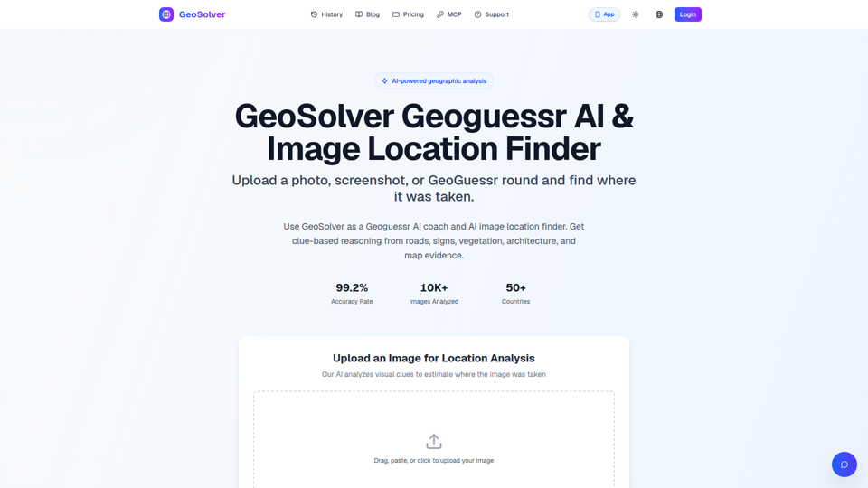 GeoSolver: Geoguessr AI & AI Image Location Finder