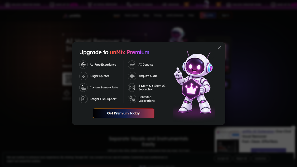 AI Vocal Remover – Separate Vocals from Songs | unMix